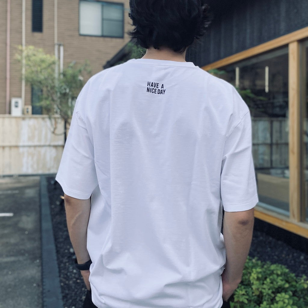 WASHED HEAVY WEIGHT CREW NECK T-SHIRT ( TYPE-7 ) #WHITE [26SS-WMT-WT08]