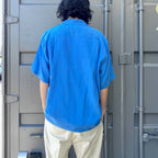 SWITCHING SHIRT S/S -TYPE 2- #BLUE [24SS-WMS-OC14]