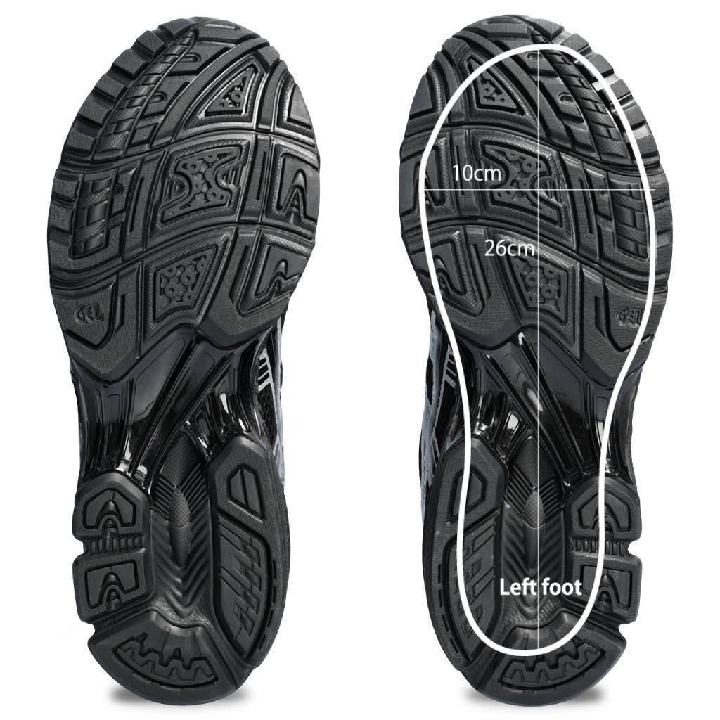 GEL-KAYANO 14 #BLACK/PURE SILVER [1201A019]