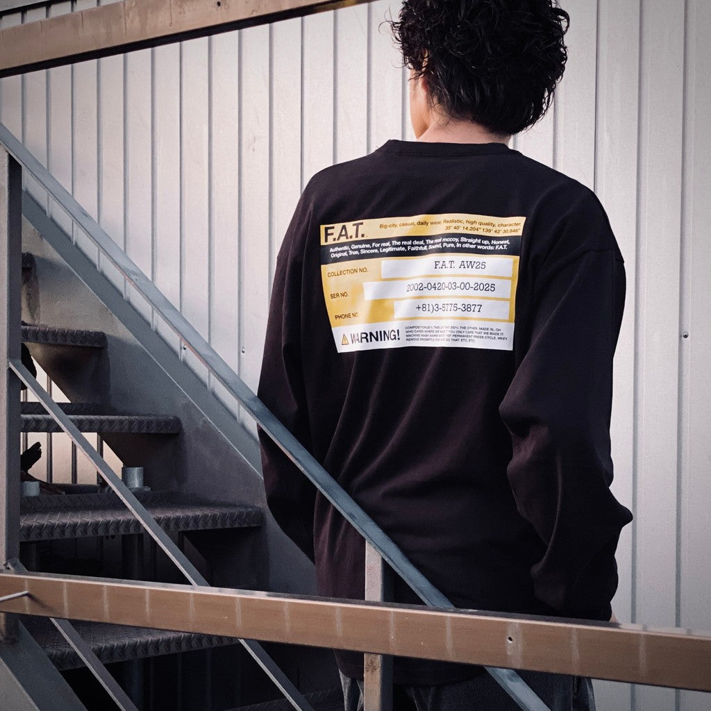 WARNINTee #黑色 [F32520-CT11]