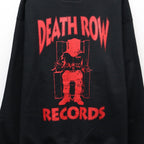 DEATH ROW RECORDS | HEAVY WEIGHT CREW NECK SWEAT SHIRT #BLACK [DEATHROW-WM-SS06]