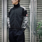 OVERDYE PANELED LIGHT ZIP #BLACK [CES26CS16]