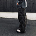 Twist Nylon Cargo Pants (HEAVY NYLON TWILL) #OLIVE [M-P4-PT10]
