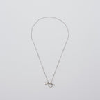 Roud Link Necklace 60cm #SILVER [XON006]