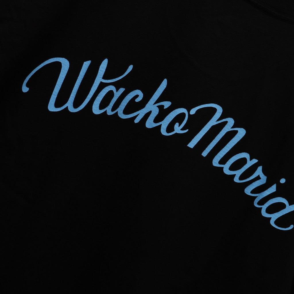 水洗重磅圓領長袖T卹（3型）#黑色 [25FW-WMT-LT05]