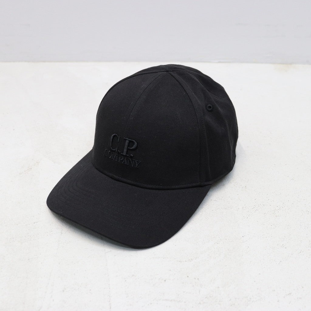 GABARDINE LOGO CAP #BLACK 999 [RCCMAC750A-006288A]