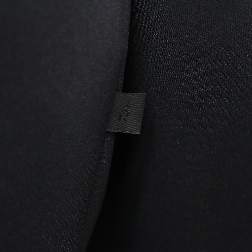 TECH SCUBA KNIT FULLZIP PARKA #BLACK [BE-41026]