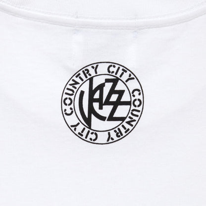 COTTON T-SHIRT_CITY COUNTRY CITY JAZZ PIANO #WHITE [CCC-243T001]