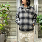 OMBRE CHECK 50'S JACKET (TYPE-2) #GRAY [24FW-WMO-BL22]