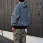 Tweed Hooded Active Jacket #Grey [SD26F-JK02]