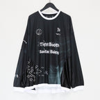 SauRas Being | L/S SOCCER JERSEY #Black [SS25-SRB03]