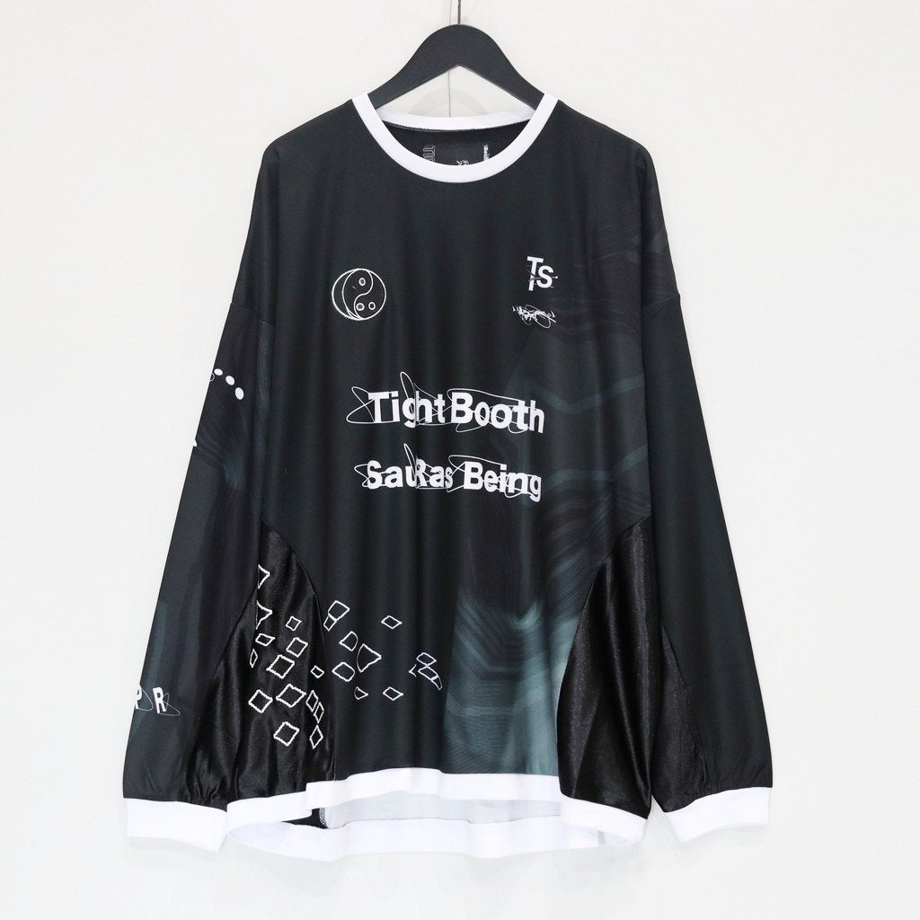 SauRas Being | L/S SOCCER JERSEY #Black [SS25-SRB03]