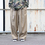 BAGGY SLACKS #Khaki [FW26-B11]