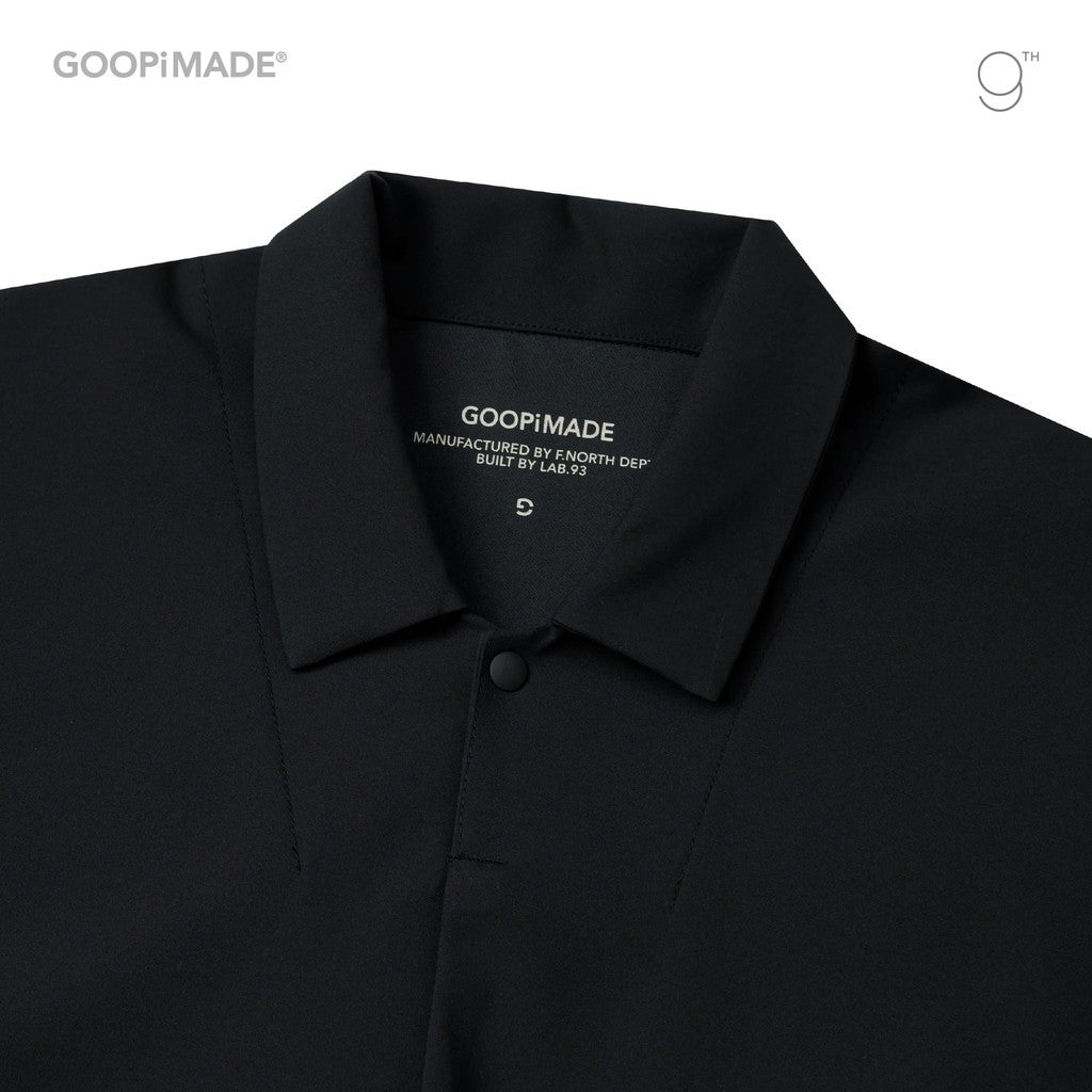 Collar-9 Core Tech L/S Polo Shirt #Shadow [GOOPI-25AW-OCT-03