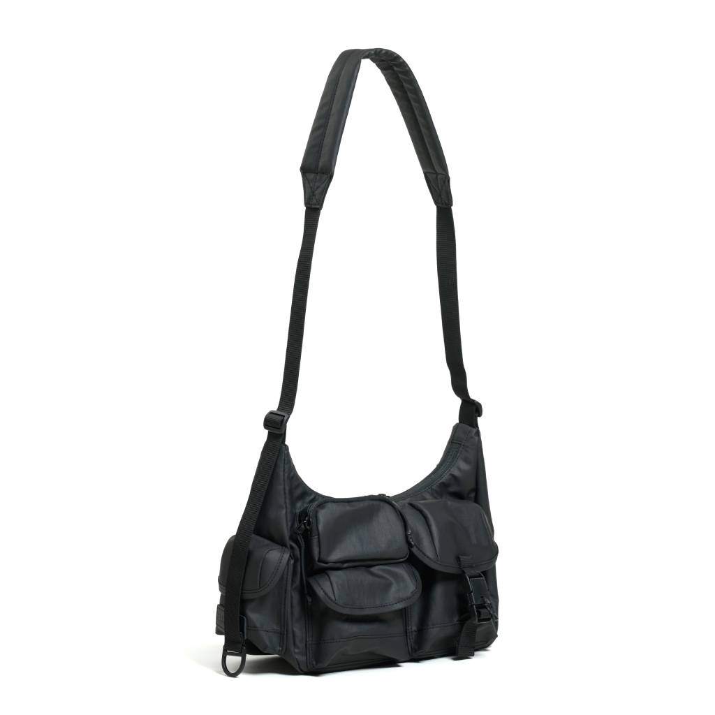 MULTI POCKETS SHOUDER BAG SMALL #BLACK 2 [BCL-85]