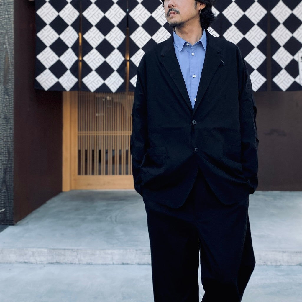 TECH LOOSE LIGHT 2B JACKET #BLACK [BJ-30026W] - cocorozashi 三重県