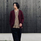 MOHAIR CARDIGAN #BURGUNDY [26FW-WMK-KN09]