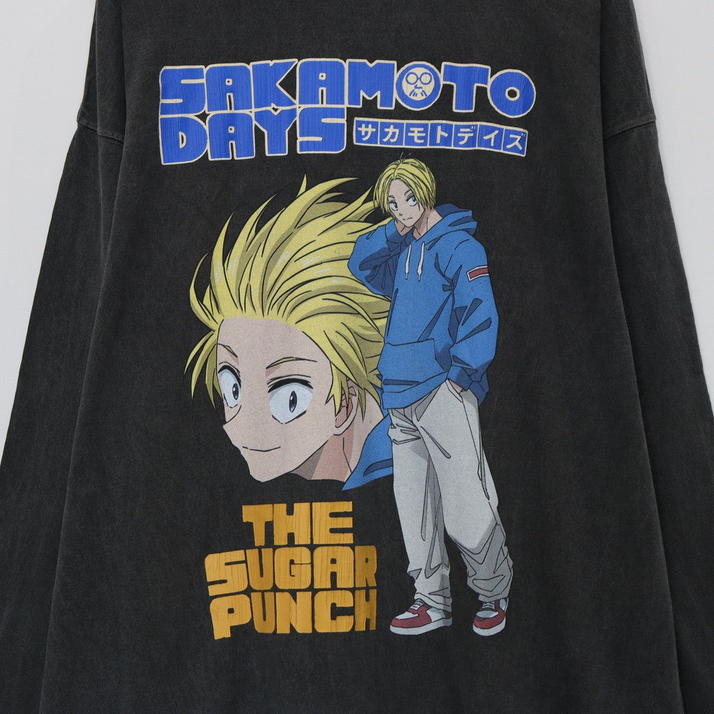 SAKAMOTO DAYS | L/S T-Shirt (SHIN) #BLACK [TSDM25SM005