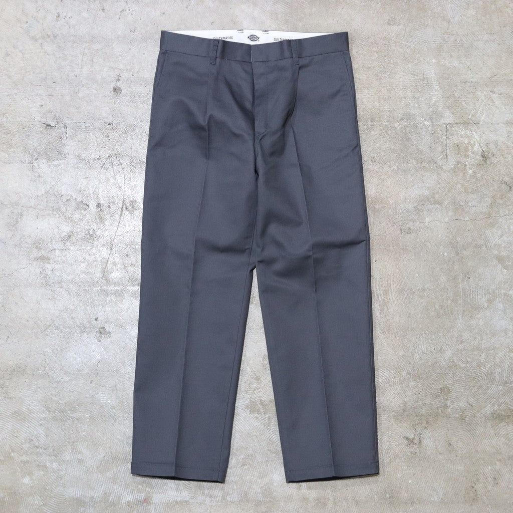 DICKIES | PLEATED TROUSERS #CHARCOAL [24FW-WMP-DC01]