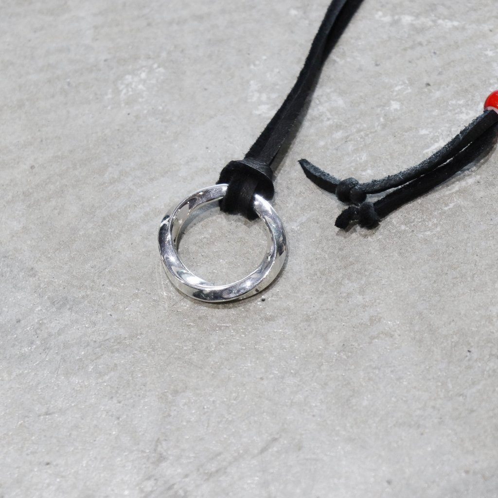 墨西哥項鍊和單扭戒指 #銀色 [MEX-24AW-RN05]