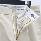 迪克斯 | 褶襉長褲 #米白色 [25SS-WMP-DC01]