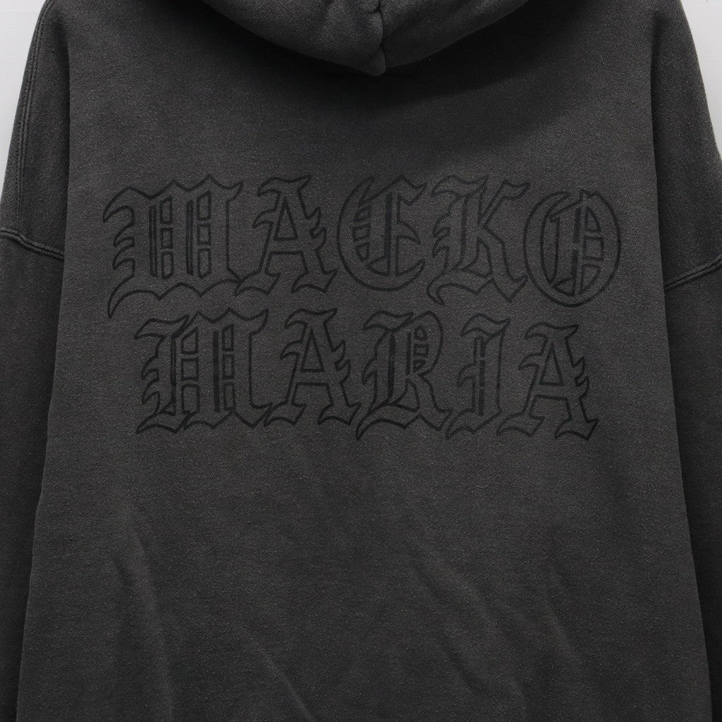 WASHED MIDDLE WEIGHT PULLOVER HOODED SWEAT SHIRT #GRAY [26SS-WMC-SS05]