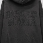 WASHED MIDDLE WEIGHT PULLOVER HOODED SWEAT SHIRT #GRAY [26SS-WMC-SS05]