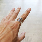 墨西哥戒指 03 #銀色 [MEX-24AW-R03]