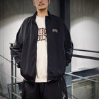 RIPPLE TRACK JACKET #Black [SS25-JK04]