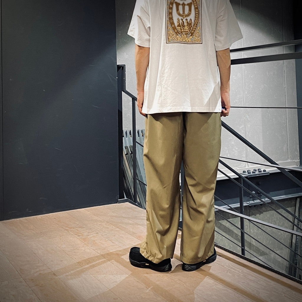 BAGGY SLACKS #Khaki [SS25-B05] - cocorozashi 三重県四日市市の