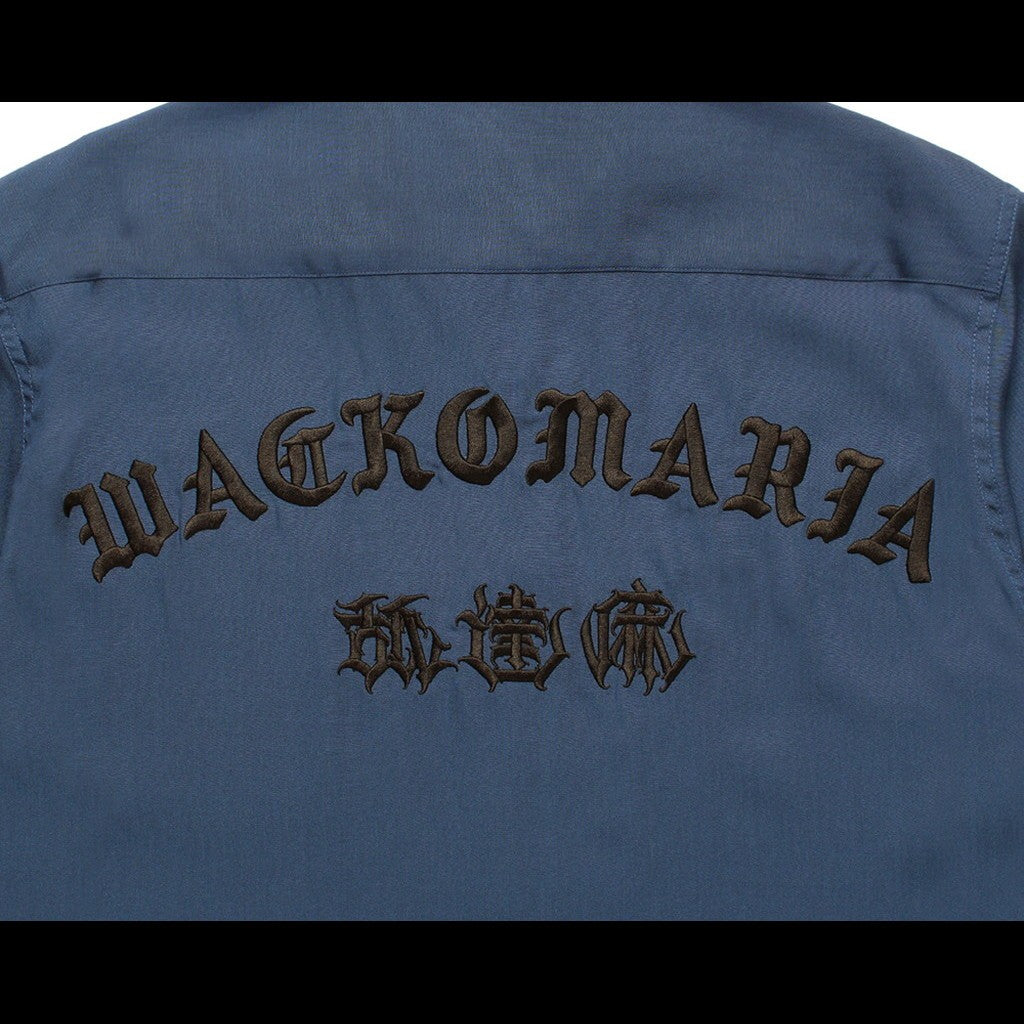 舐達麻 | HIGHTIMES | 50'S SHIRT S/S #NAVY [NMD-HIGHTIMES-WM-OC01]