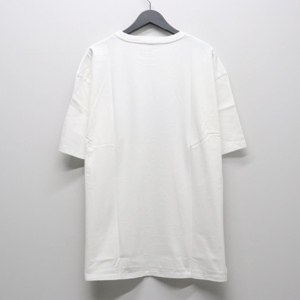 WASHED HEAVY WEIGHT CREW NECK T-SHIRT ( TYPE-15 ) #WHITE [26SS-WMT-WT17]