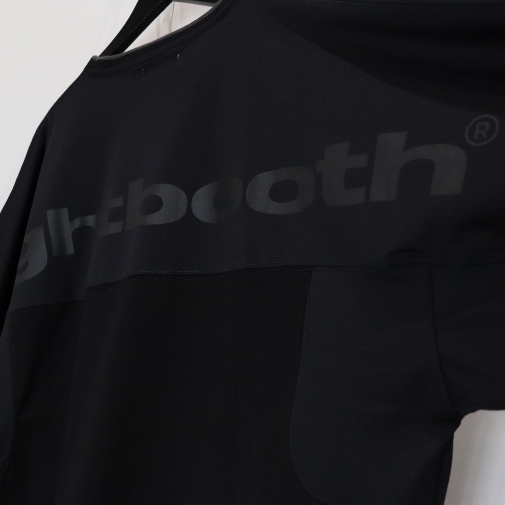 3/4 袖鈴木 T 卹 #黑色 [SU25-T02]