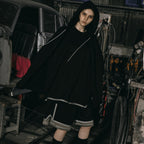 "7-C1" G-System 連帽外套 #BLACK [GOOPI-23AW-OCT-02]