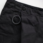 Wrapped Work Short(AGED TWILL) #BLACK [M-P3-DW3]