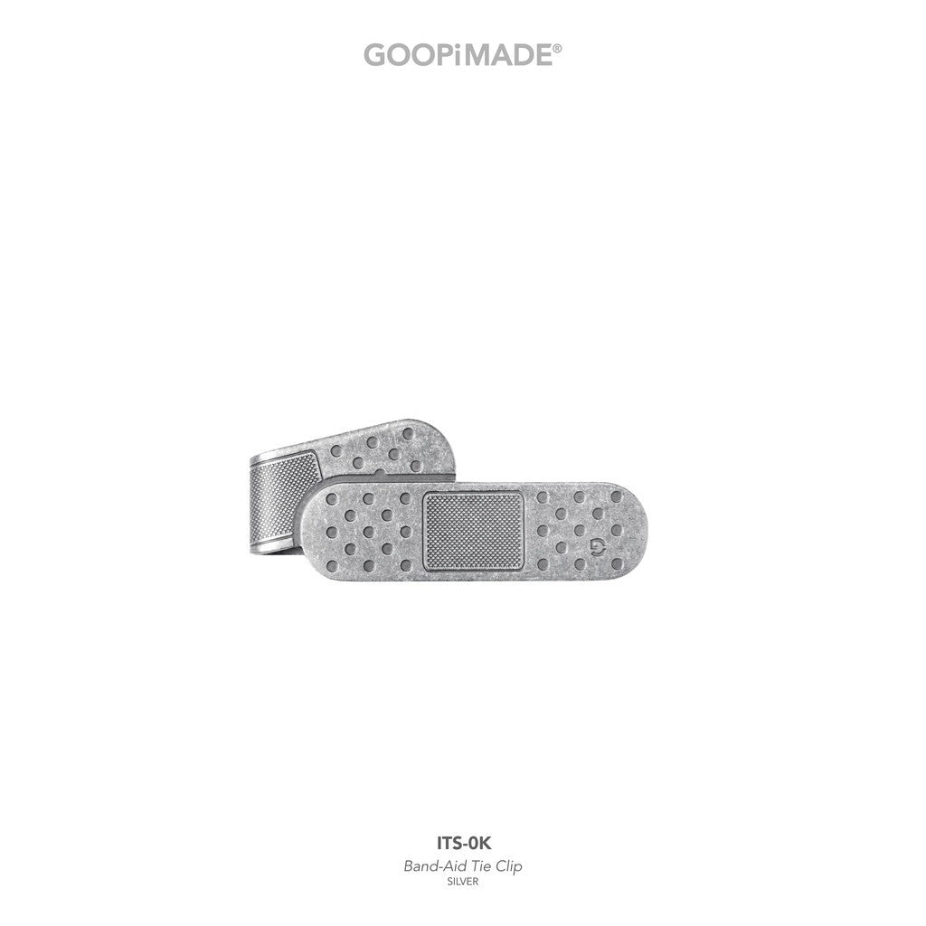 ITS-0K Band-Aid Tie Clip #Silver [GOOPI-26SS-MAY-03]