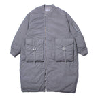 GARMENT DYE DOWN MA-1 LONG COAT 2.0 #GRAY [FST09262U0002]