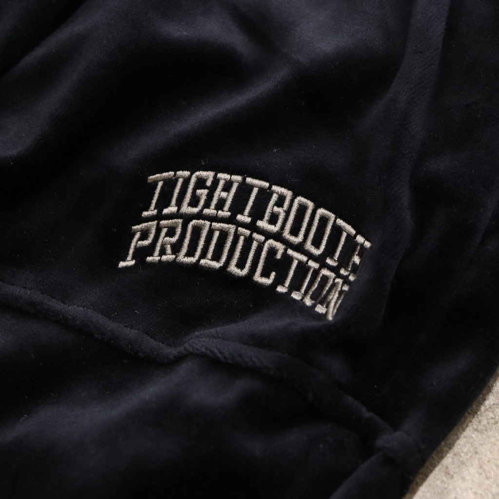 VELOUR BALLOON PANTS #BLACK [FW24-B07]