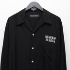 50年代長袖襯衫（1型）#黑色 [25FW-WMS-OC01]