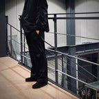 TECH EASY TROUSERS TWILL #BLACK [BP-34025]