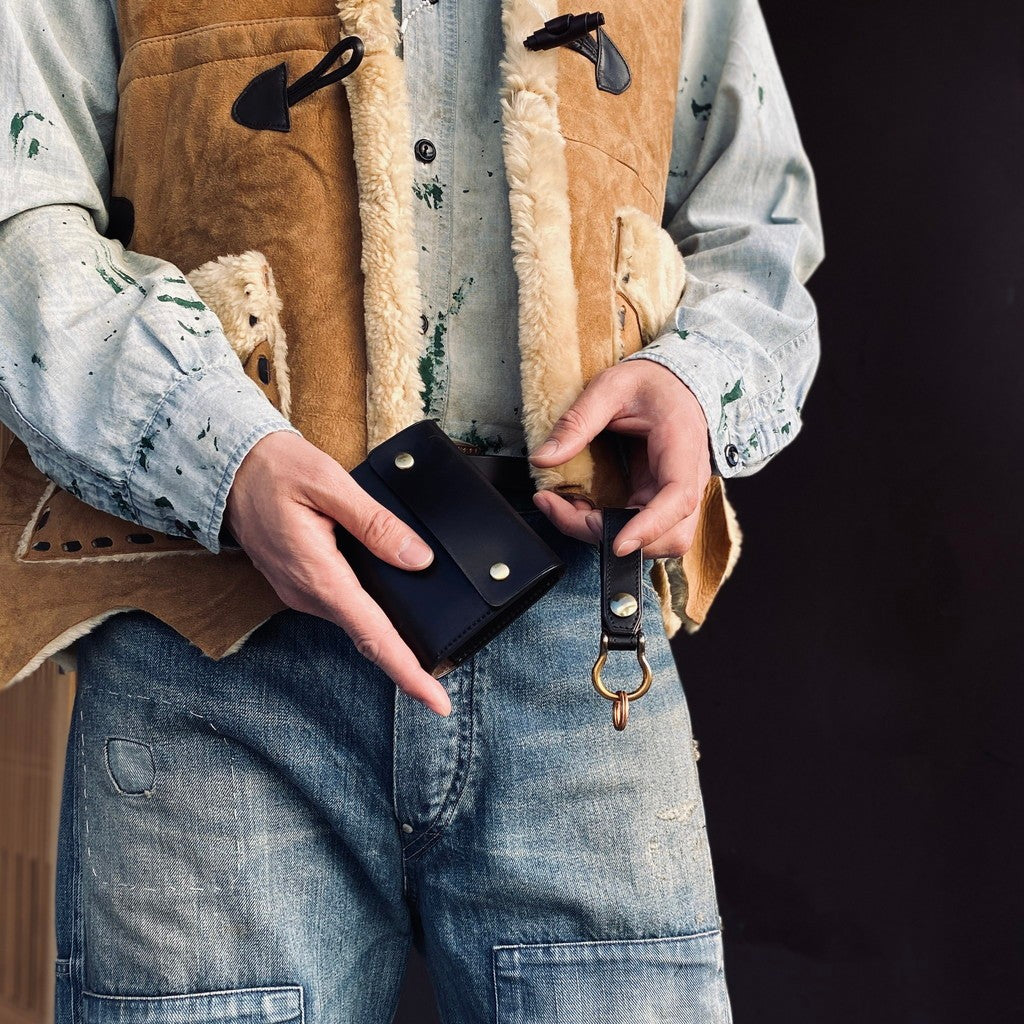 ITUAIS Diferente | CAVALLO Mini Wallet (MARYAM Horse Butt) #Black [26SS-ITU-01]