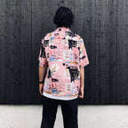 JEAN-MICHEL BASQUIAT | S/S HAWAIIAN SHIRT ( TYPE-3 ) #ONE [BASQUIAT-WM-HI27]