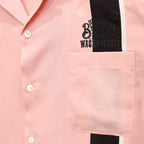 MR BROTHERS CUT CLUB | SWITCHING SHIRT S/S #PINK [MBCC-WM-OC01]
