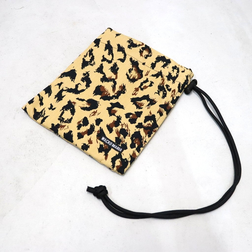 LEOPARD SHOULDER POUCH #BEIGE [26FWE-WMA-BG02]