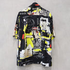 JEAN-MICHEL BASQUIAT | S/S HAWAIIAN SHIRT -TYPE 1- #ONE [BASQUIAT-WM-HI22]