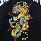 TIM LEHI | CREW NECK SWEAT SHIRT ( TYPE-1 ) #BLACK [25FW-WMC-SS10]