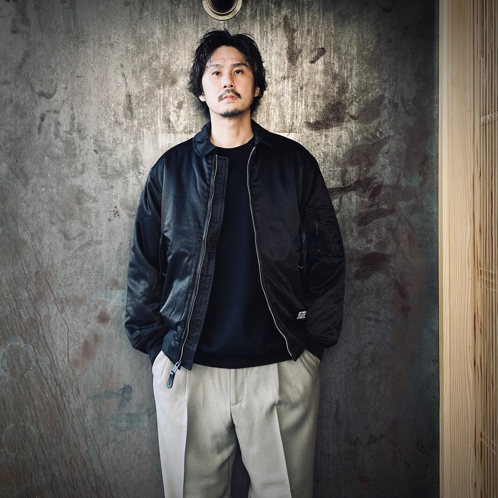 SPIEWAK | CWU-45 FLIGHT JACKET #BLACK [25FW-WMO-SW01] – cocorozashi
