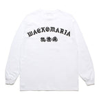 舐達麻 | HIGHTIMES | CREW NECK LONG SLEEVE T-SHIRT #WHITE [NMD-HIGHTIMES-WM-LT01]