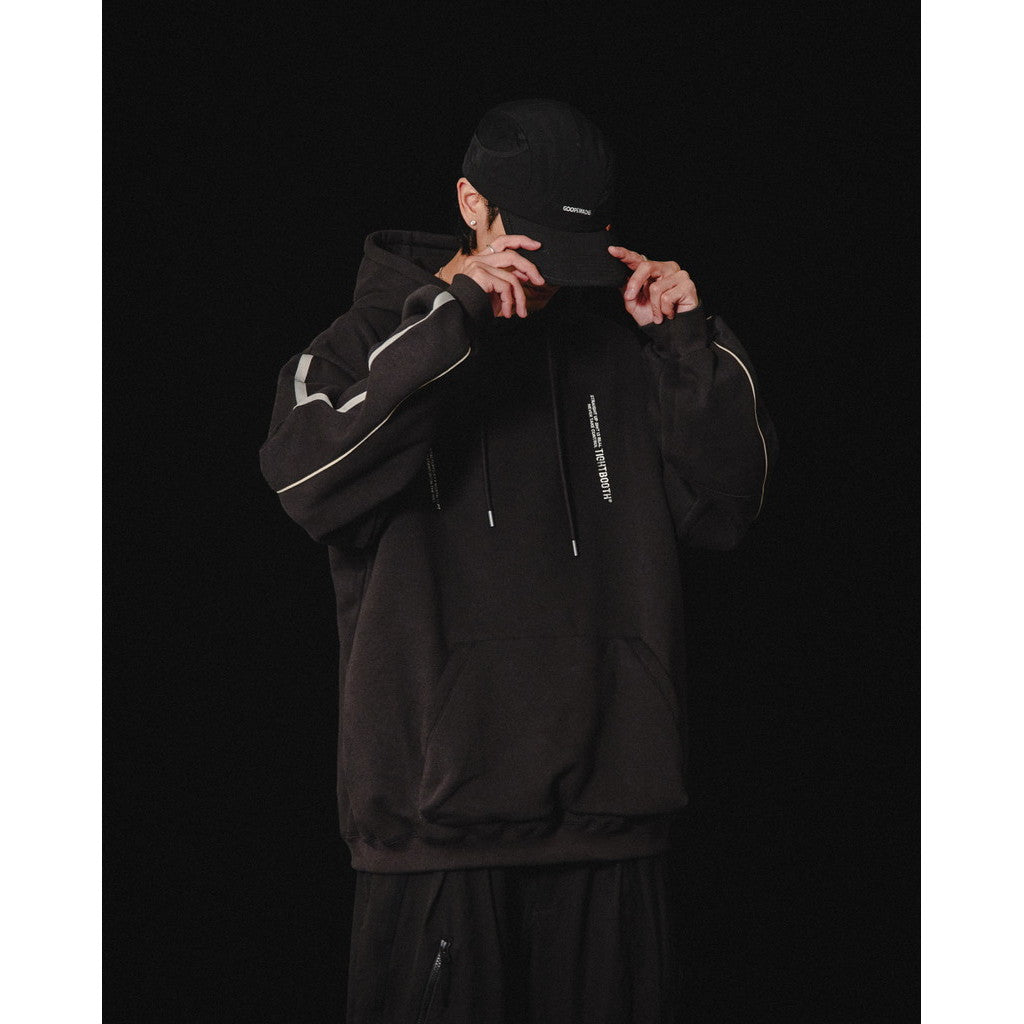 TBPR | “GMT-01H”雙標誌連帽衫 #BLACK [GOOPI-23AW-DEC-TBPR-02]