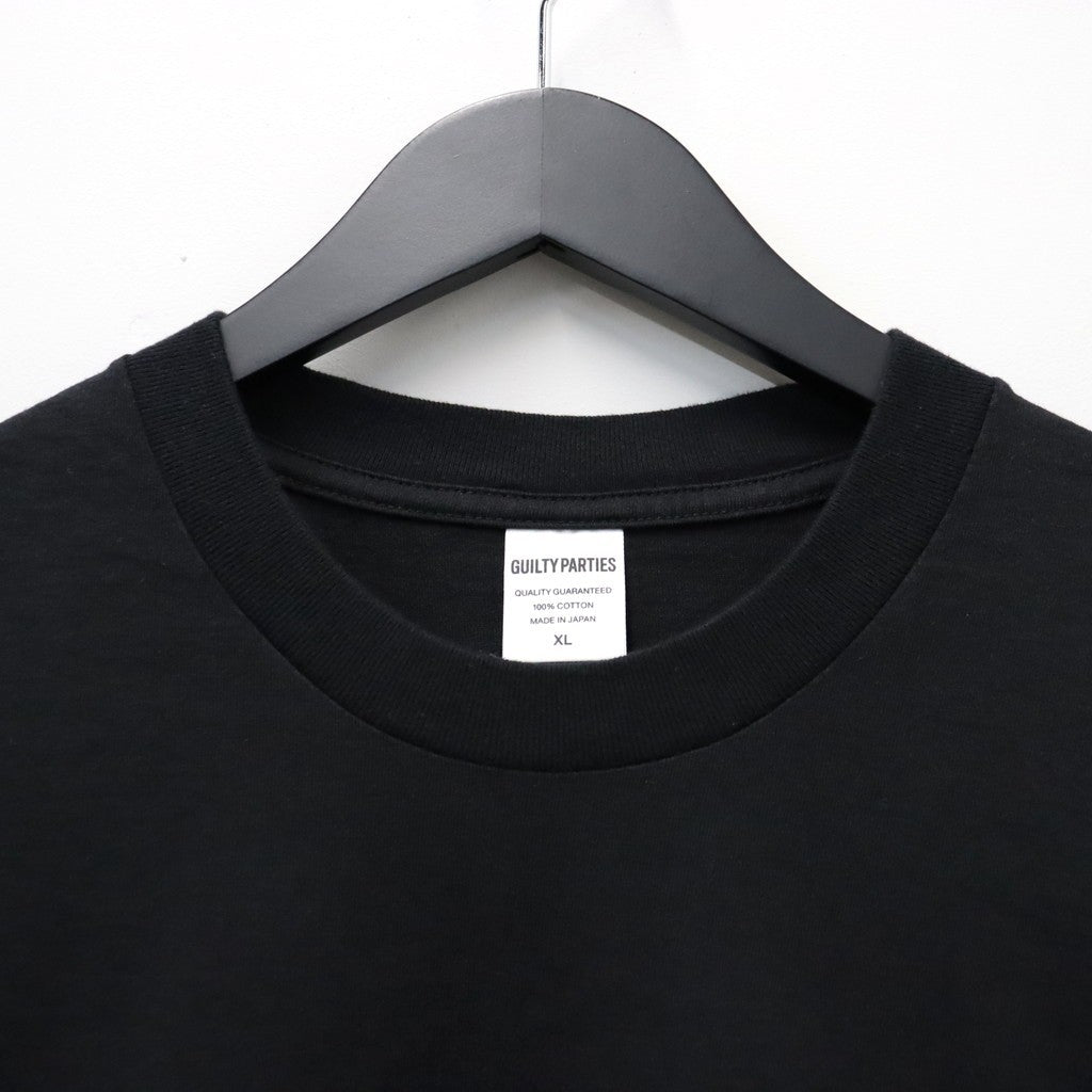 WASHED HEAVY WEIGHT CREW NECK LONG SLEEVE T-SHIRT ( TYPE-2 ) #BLACK [26FW-WMT-LT02]
